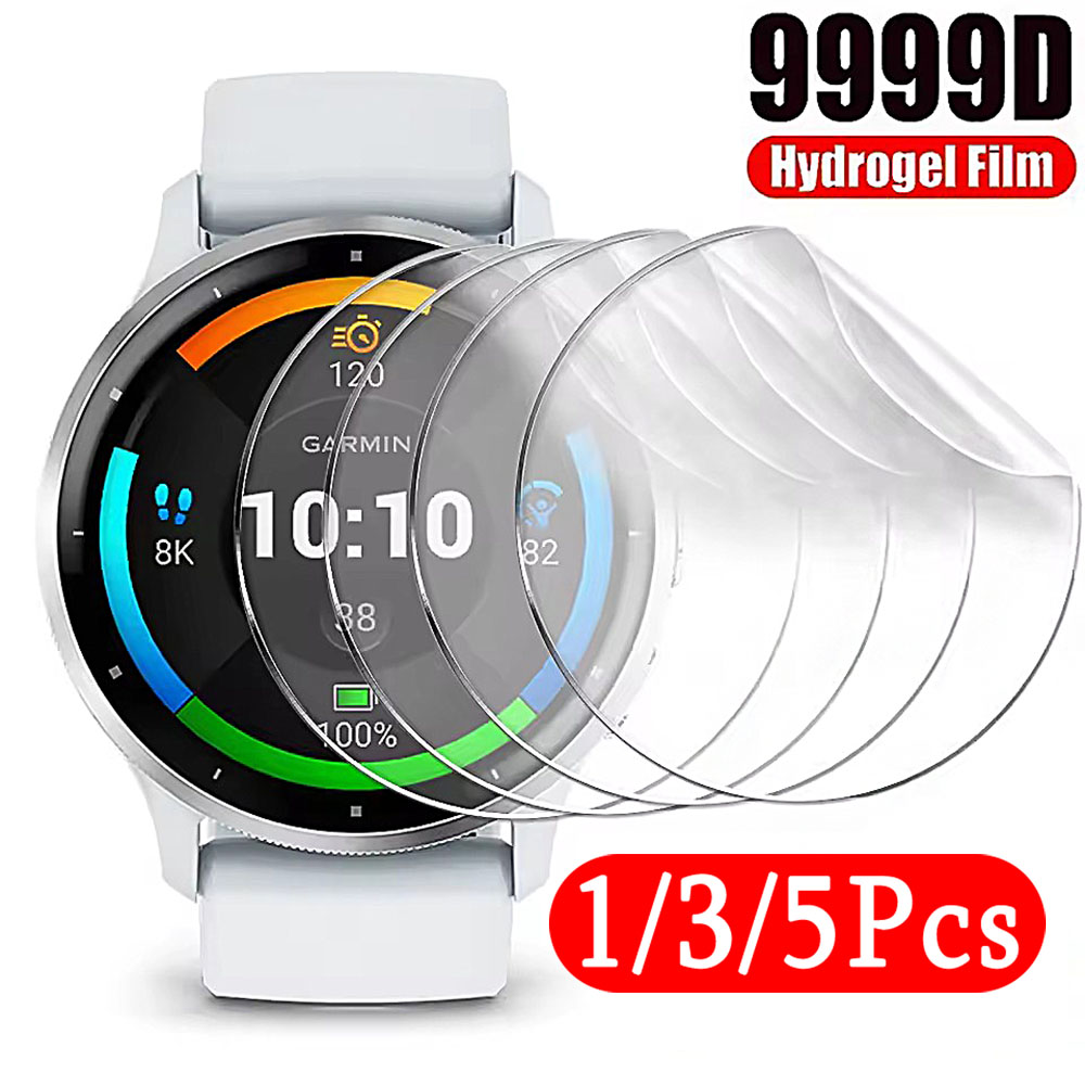Hydrogel Screen Protector - 1-5Pcs Watch Hydrogel Film For Garmin