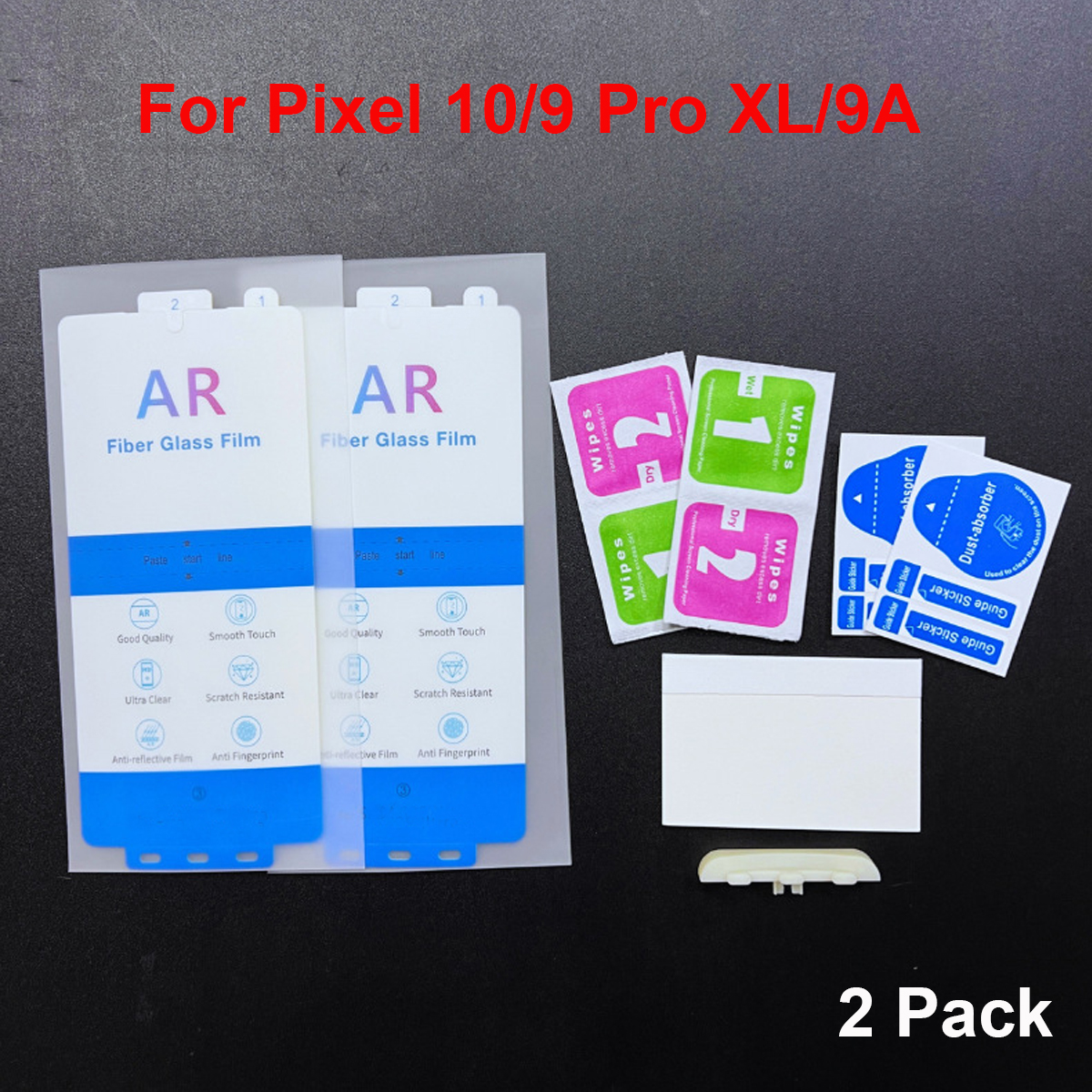 Screen Alignment Tool - 2Pcs AR Anti-Reflection PET Film For
