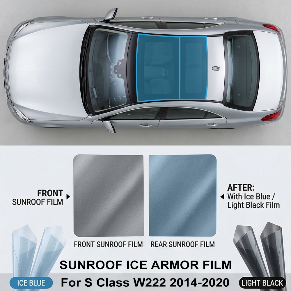 Anti Blue Light Film - Car Sunroof Skylight Film for Mercedes