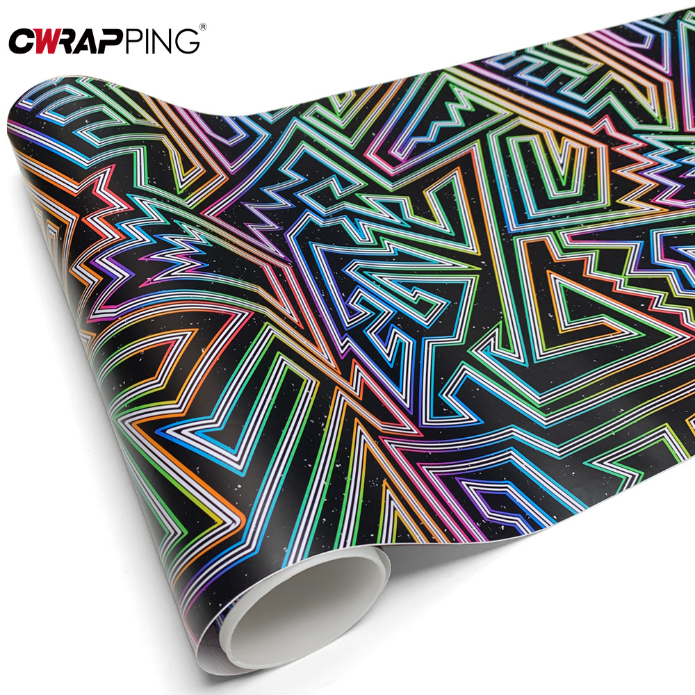 Full Cover Adhesive - Rainbow Line Car Vinyl Wrap Air