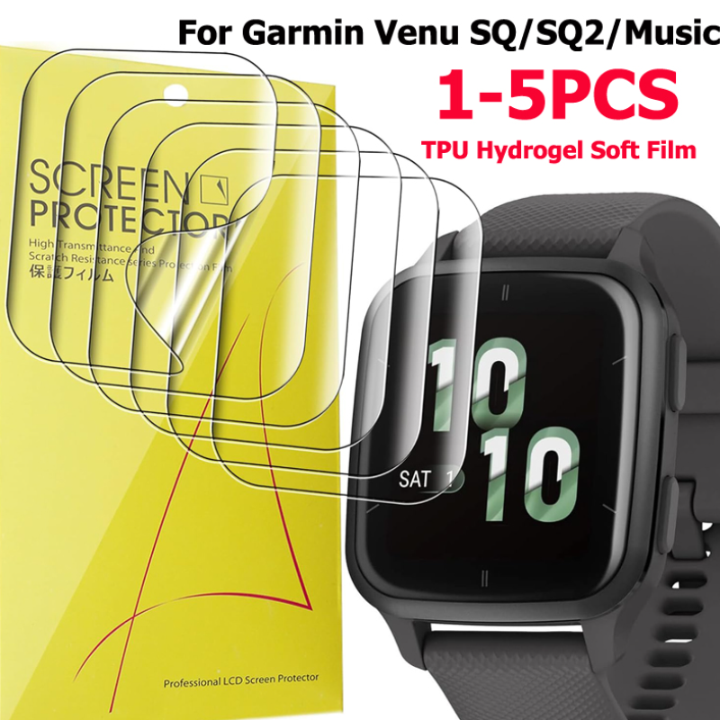 Hydrogel Screen Protector - Soft Hydrogel Film For Garmin Venu