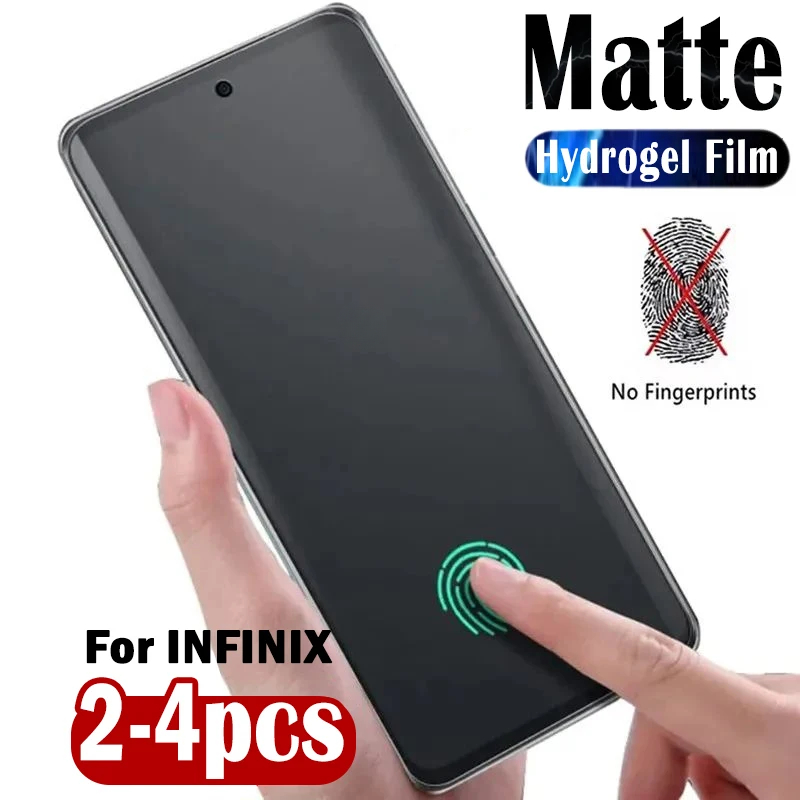 Matte Anti Glare Screen - 2-4pcs Matte Hydrogel Soft Film for
