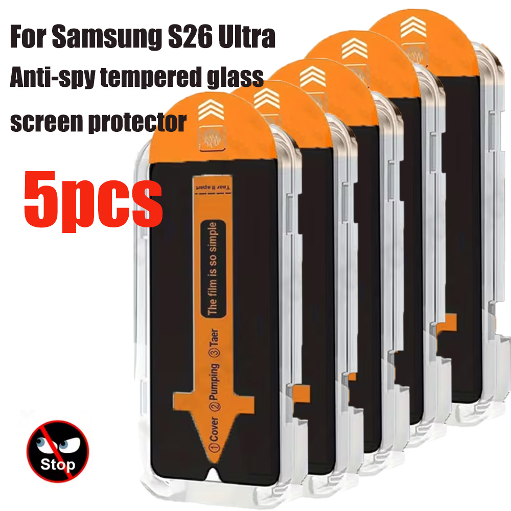 Screen Alignment Tool - 5pcs Privacy Protective Screen Protector For