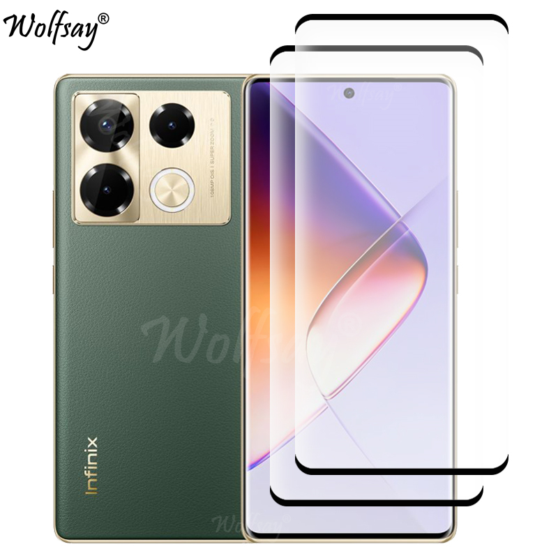 Curved Edge Screen - Curved Edge Tempered Glass For Infinix