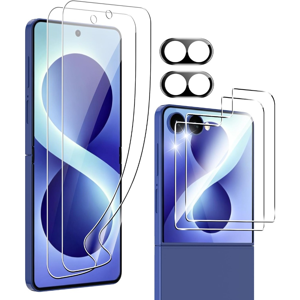 Tempered Glass Screen 9H - 9H Hardness Tempered Glass Inner+Back+Outer Screen