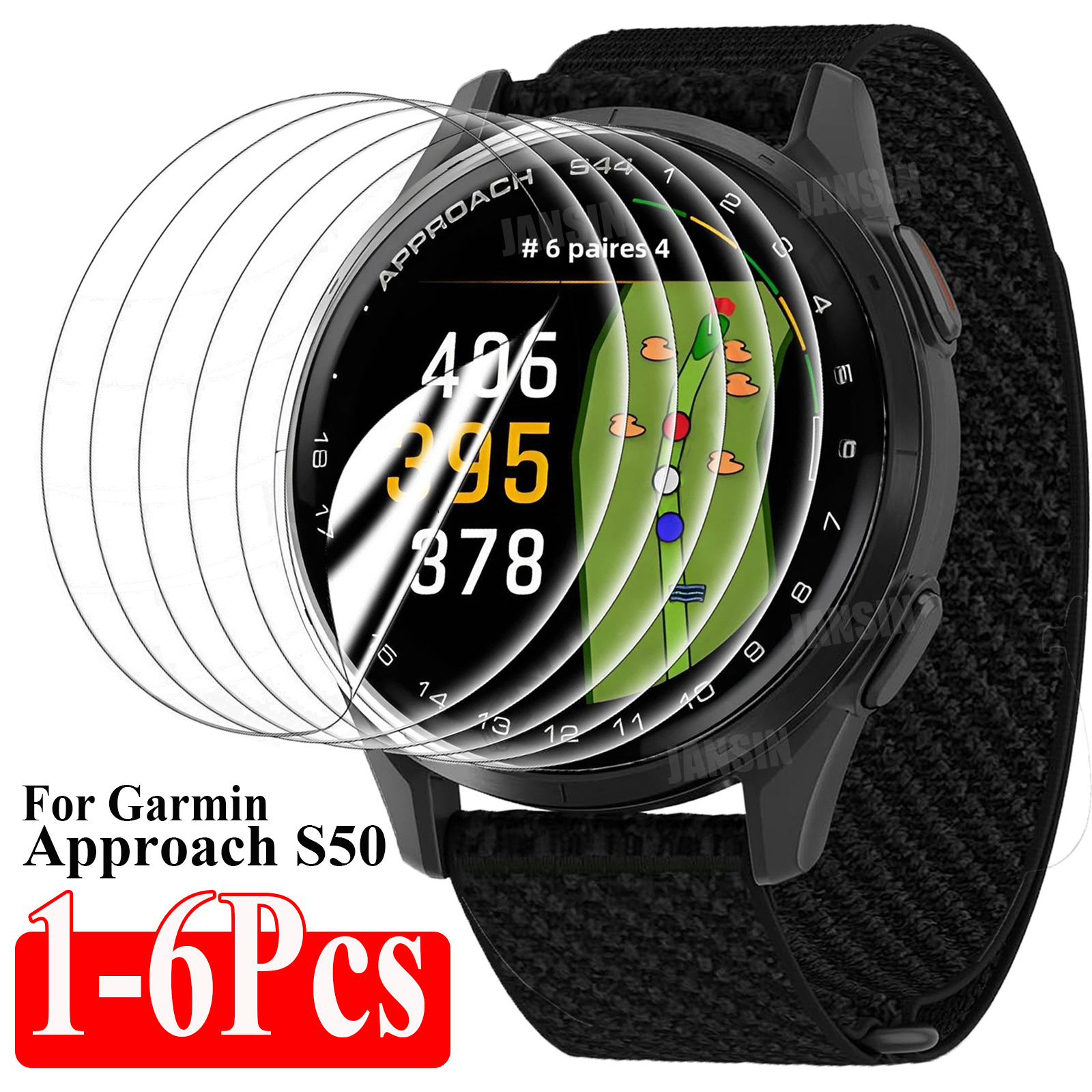 Hydrogel Screen Protector - Screen Protector For Garmin Approach S50