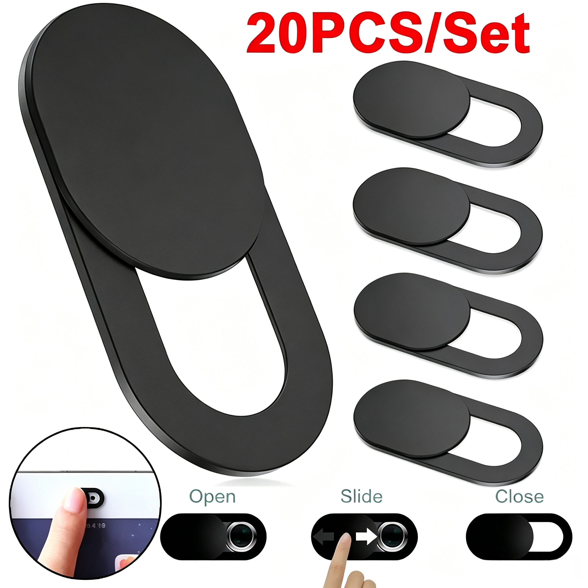 Camera Lens Protector - Webcam Privacy Cover 5/10/20 Pcs Ultra