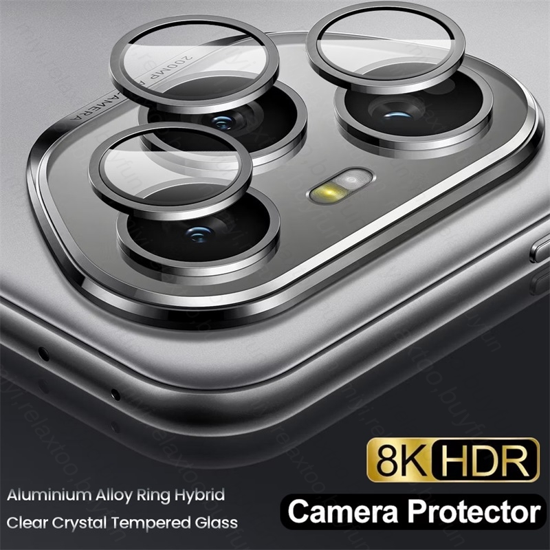 Tempered Glass Screen 9H - Honor400Pro Metal Ring Camera Protector Cap