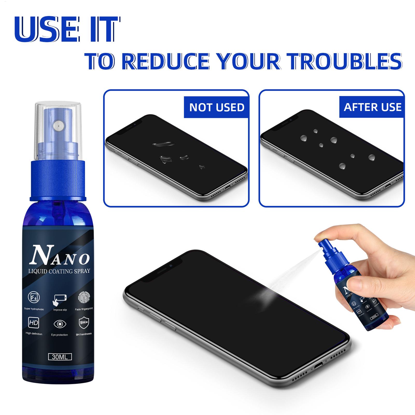 Anti-Scratch Coating Protectio - огляд і ціна Oleophobic Coating Spray