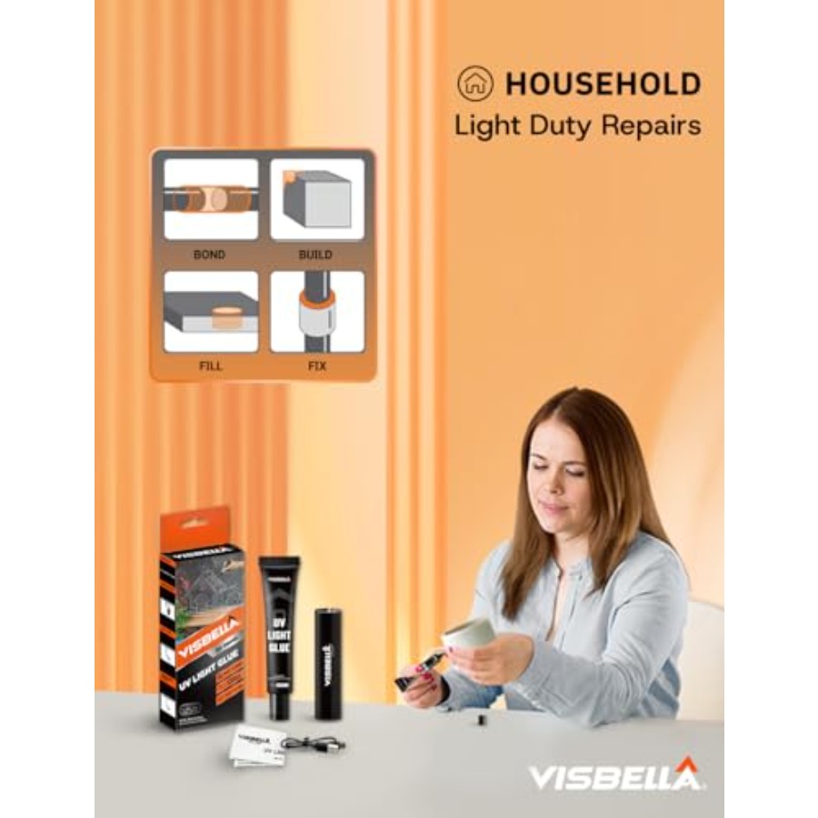 UV Light Glue Resin Kit with L - огляд і ціна Liquid Uv Glue Kit