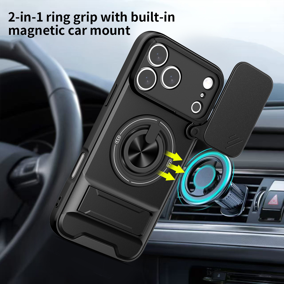 Magnetic Phone Case for IPhone - огляд і ціна Camera Lens Protector