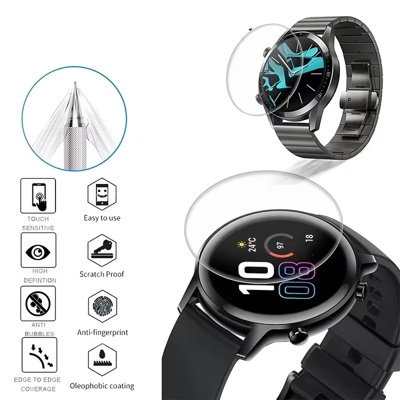 1-3Pcs Hydrogel Film For Garmi - огляд і ціна Smartwatch Screen Film