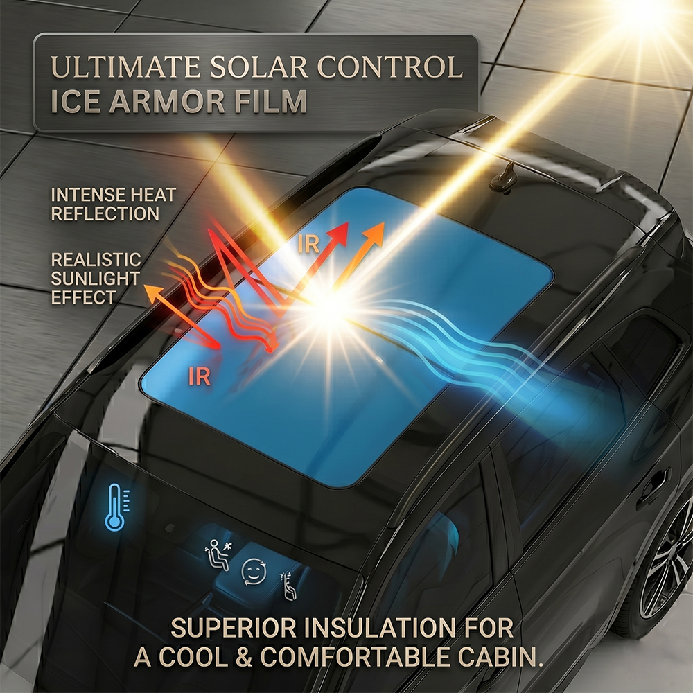 TPU PPF 7.5mil Car Sunroof Pro - огляд і ціна Anti Blue Light Film
