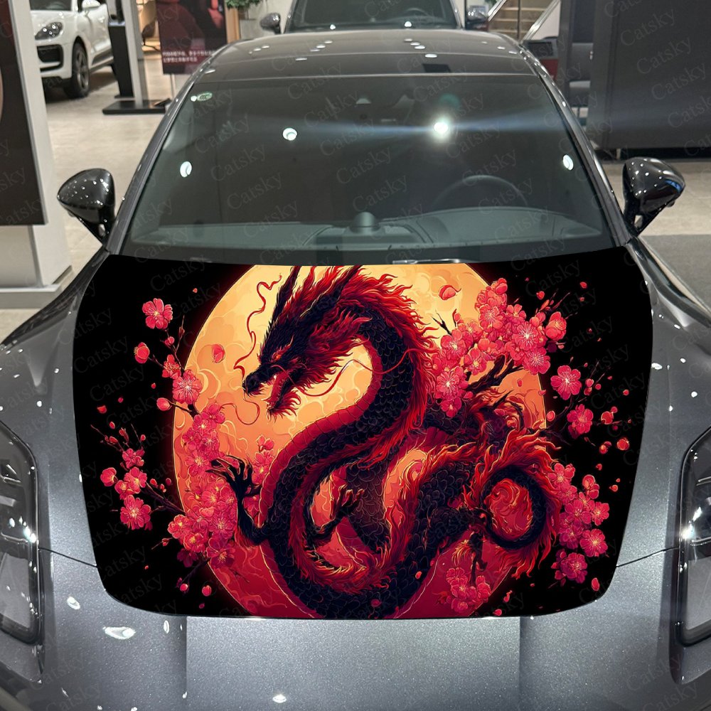 Full Moon Sakura Dragon Car Vi - огляд і ціна Full Cover Adhesive