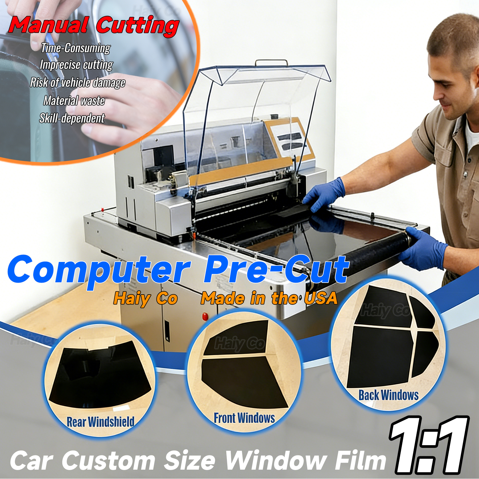 Precut Window Tint Car for Maz - огляд і ціна Privacy Screen Protector