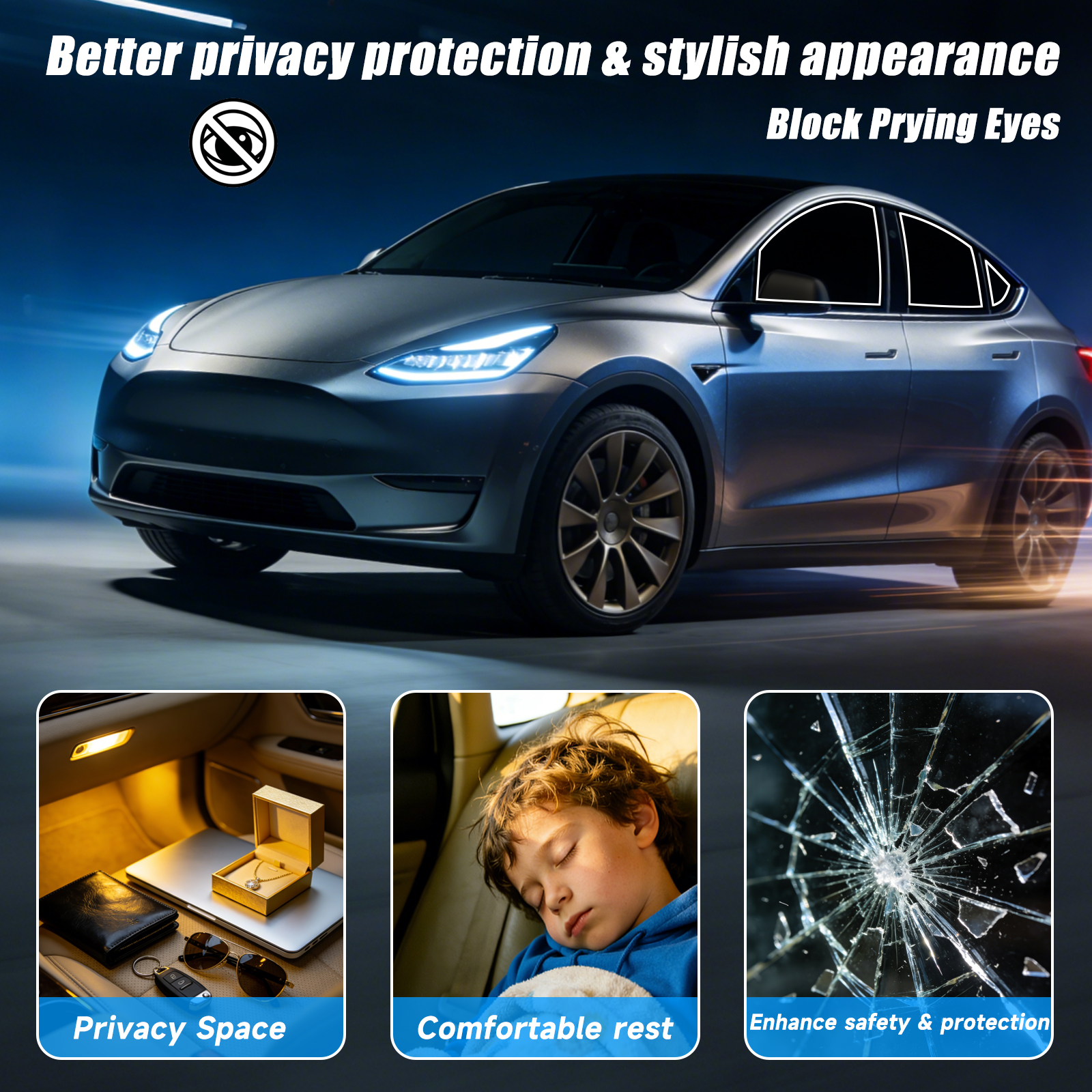 Precut Window Tint Car for Maz - огляд і ціна Privacy Screen Protector