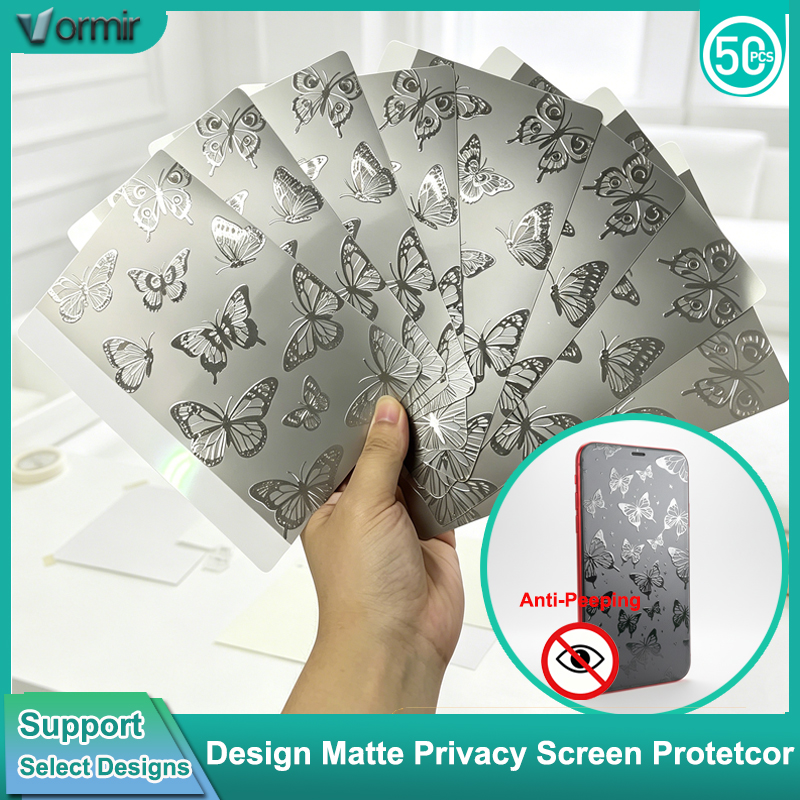 VORMIR 50pcs Matte Privacy Fil - огляд і ціна Screen Protector Cutter