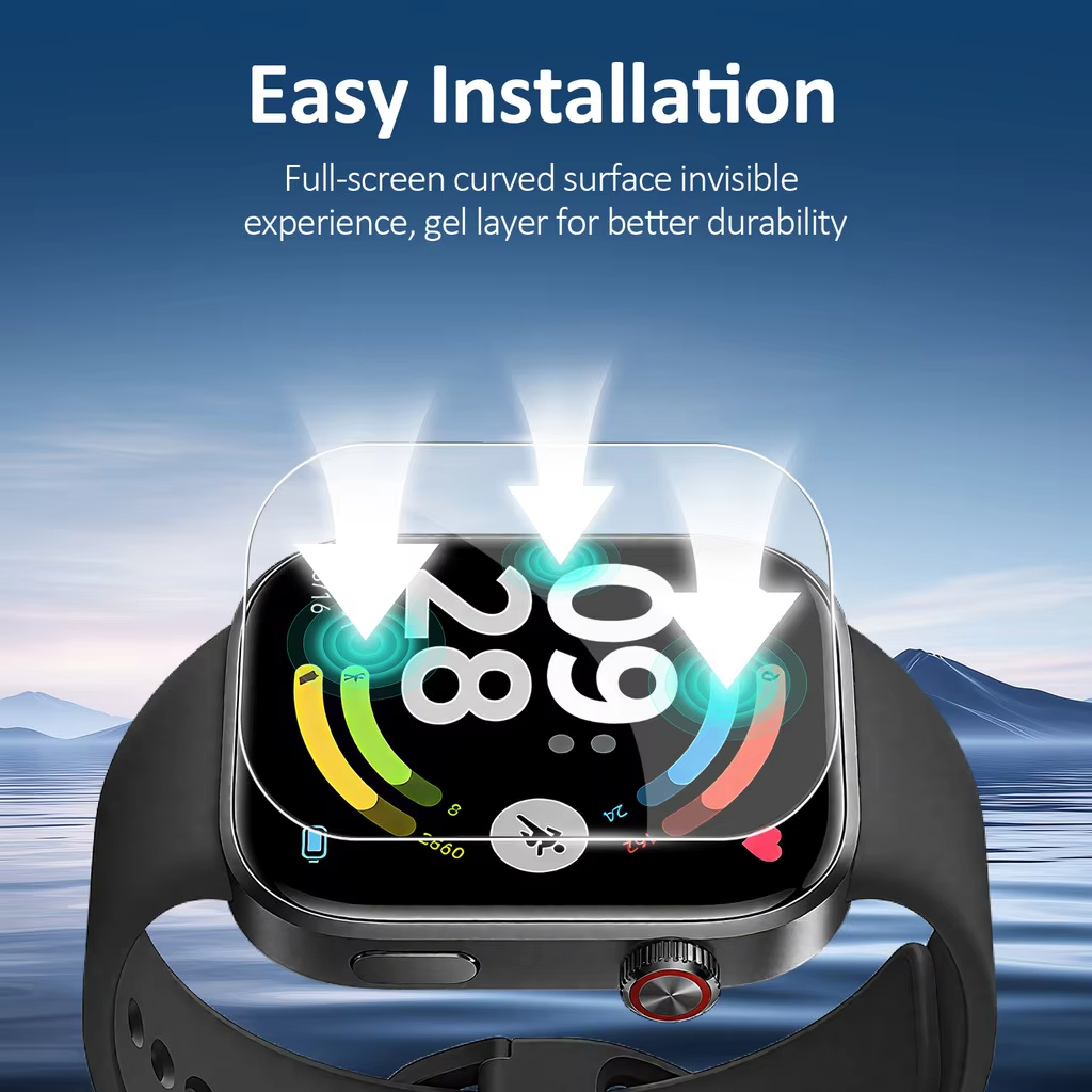 1-5Pcs Soft Film for Xiaomi Re - огляд і ціна Smartwatch Screen Film