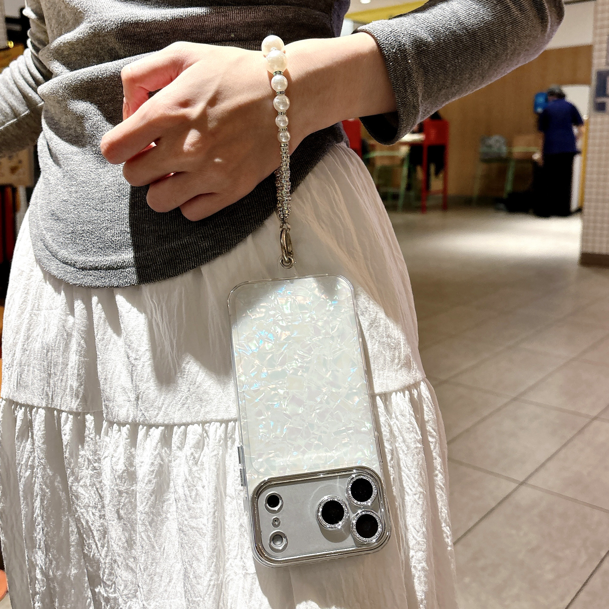 Shell Pattern Phone Case with  - огляд і ціна Camera Lens Protector