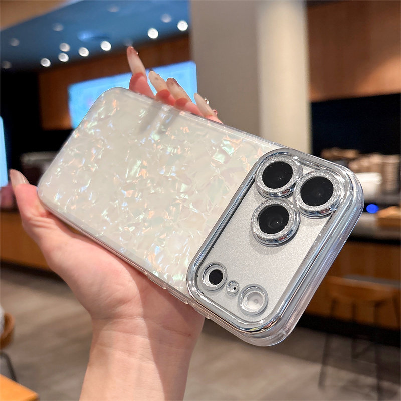 Shell Pattern Phone Case with  - огляд і ціна Camera Lens Protector