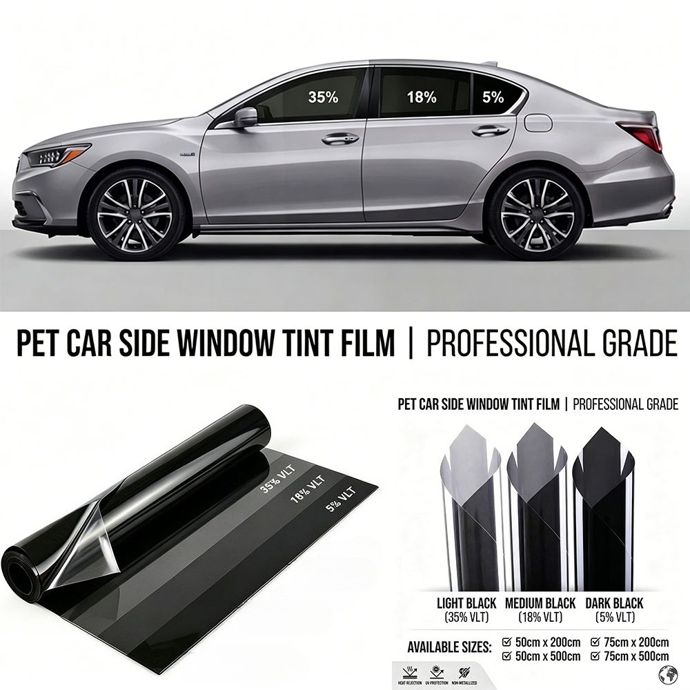 2m/5m 5/18/35 Percent VLT Car  - огляд і ціна Glass Protector Auto