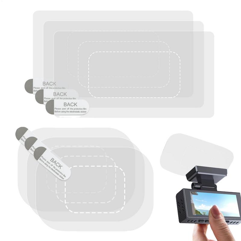 6pcs Static Stickers For Dashc - огляд і ціна Glass Protector Auto