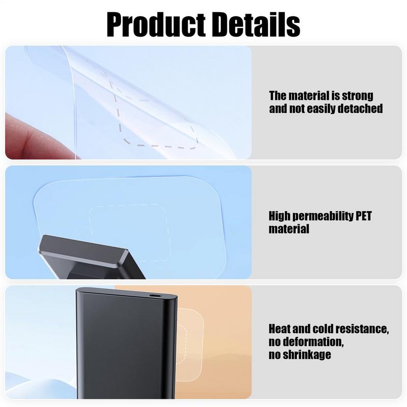 6pcs Static Stickers For Dashc - огляд і ціна Glass Protector Auto