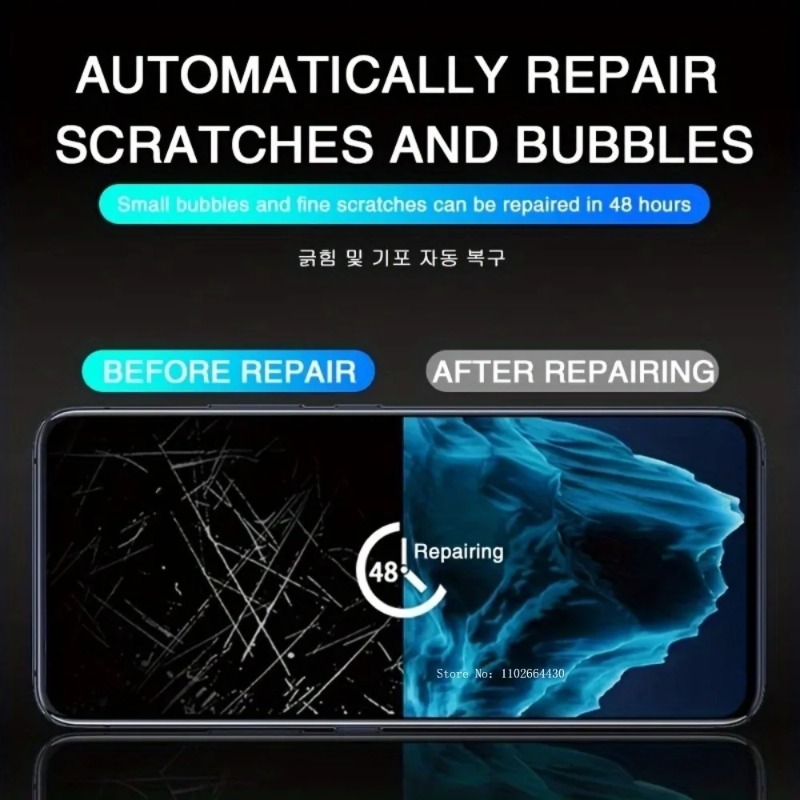 3pcs Hydrogel Film for Xiaomi  - огляд і ціна Flexible Tpu Film