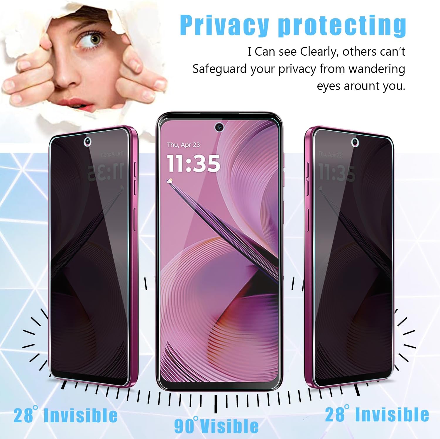 [2 Pack] For Honor 400 Lite/40 - огляд і ціна Privacy Filter 2Pack