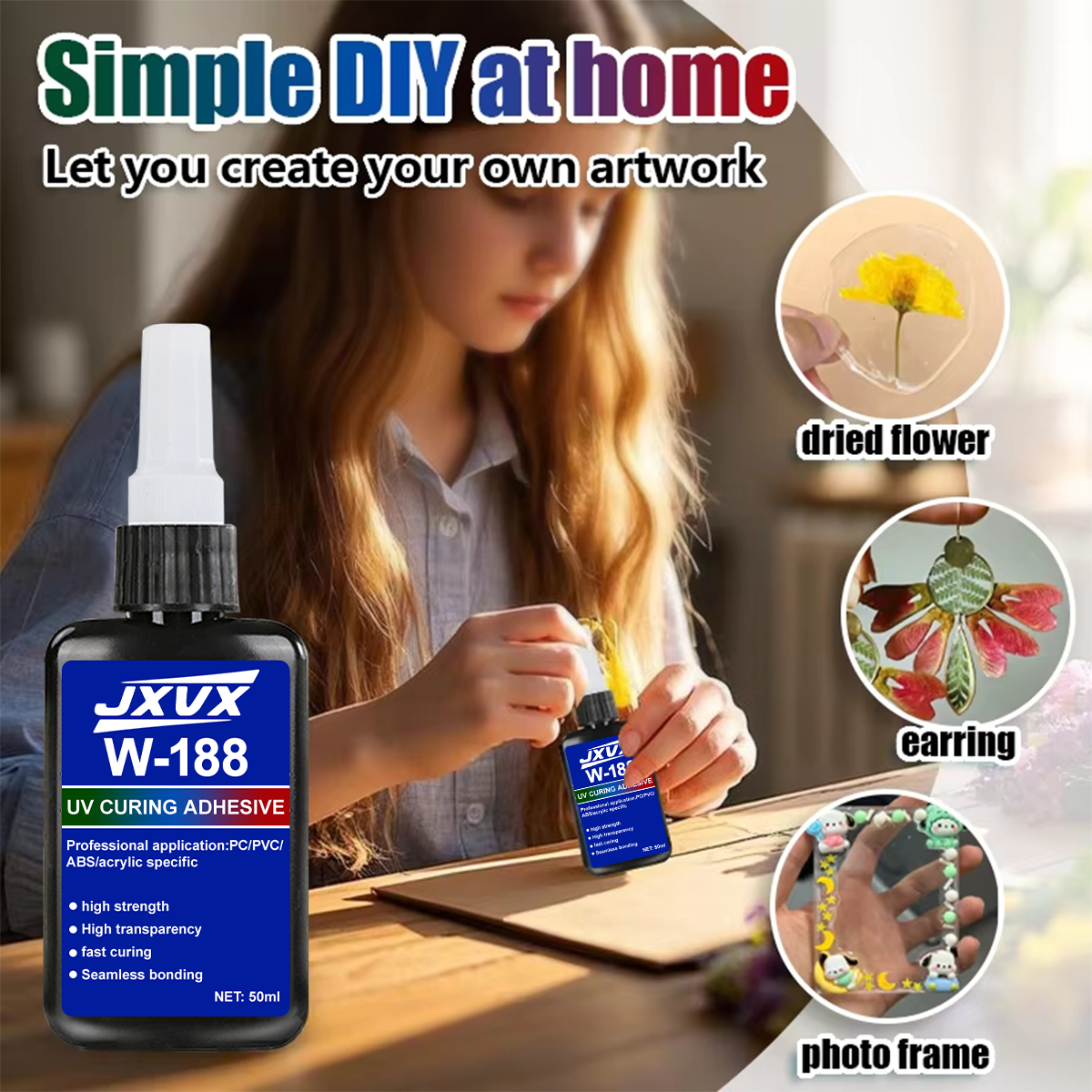 2025 Professional UV Resin-Qui - огляд і ціна Liquid Uv Glue Kit