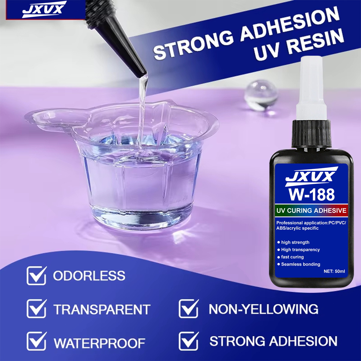 2025 Professional UV Resin-Qui - огляд і ціна Liquid Uv Glue Kit