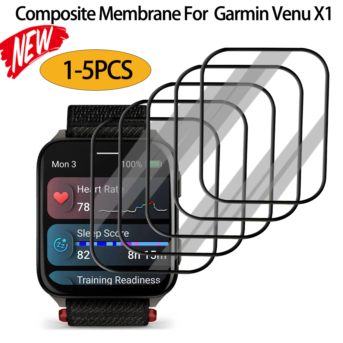Anti-scratch Film For Garmin V - огляд і ціна Curved Edge Screen