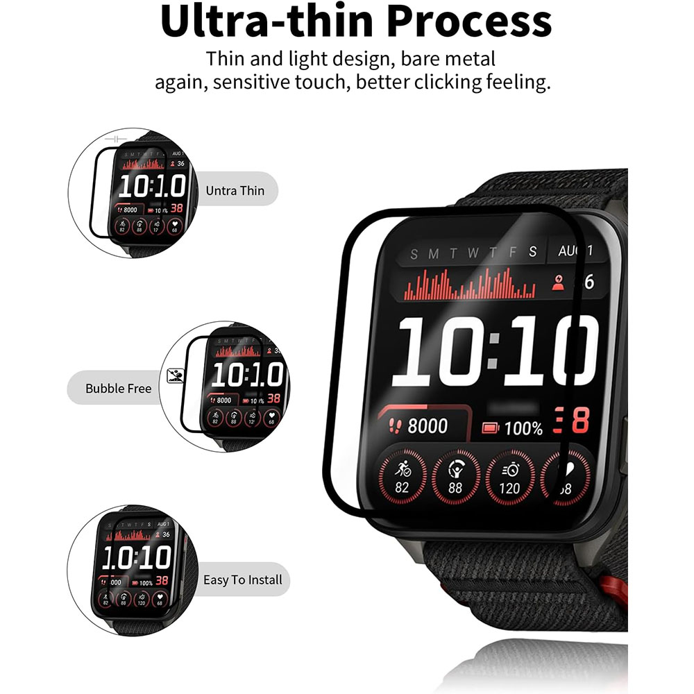Anti-scratch Film For Garmin V - огляд і ціна Curved Edge Screen