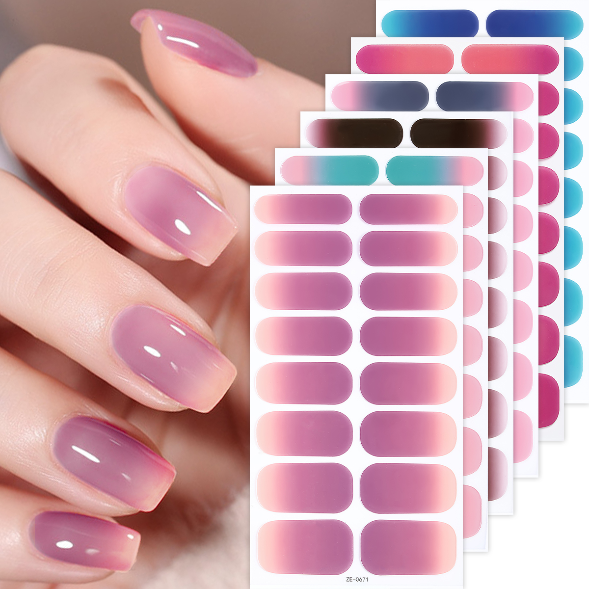 16tips DIY Baking-Free Nail St - огляд і ціна Full Cover Adhesive