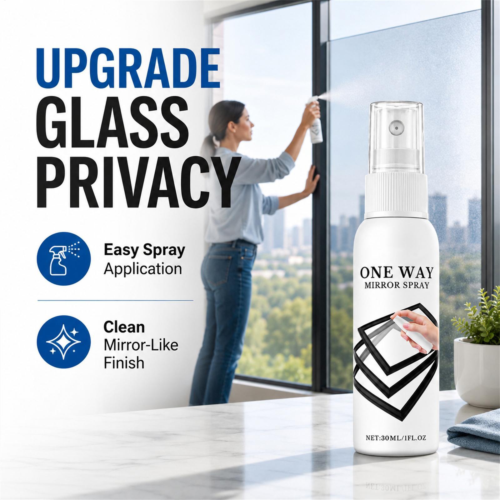 Reflective Window Spray 30ml Q - огляд і ціна Privacy Screen Protector