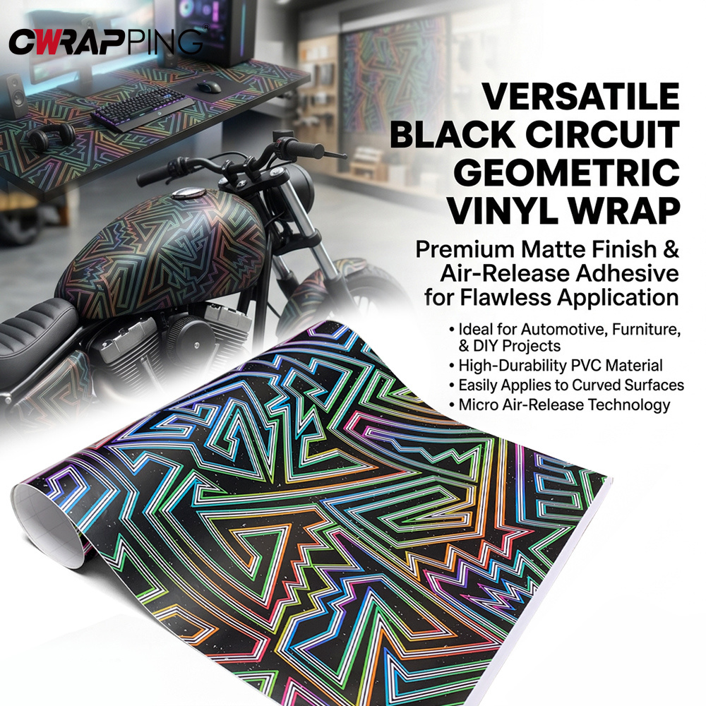 Rainbow Line Car Vinyl Wrap Ai - огляд і ціна Full Cover Adhesive
