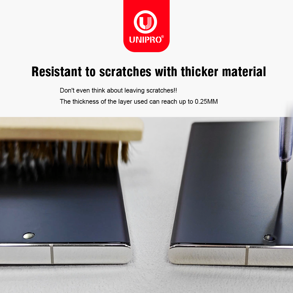 UNIPRO 250um HD MATTE UV Fiber - огляд і ціна Screen Protector Cutter