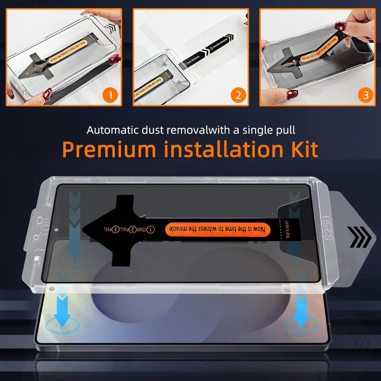 5pcs Privacy Protective Screen - огляд і ціна Screen Alignment Tool