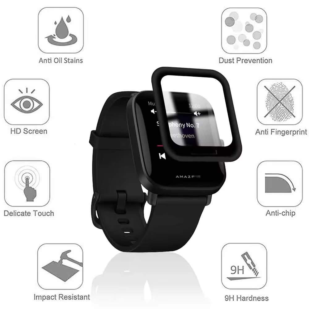1-6 PCS Screen Protector Film  - огляд і ціна Curved Edge Screen