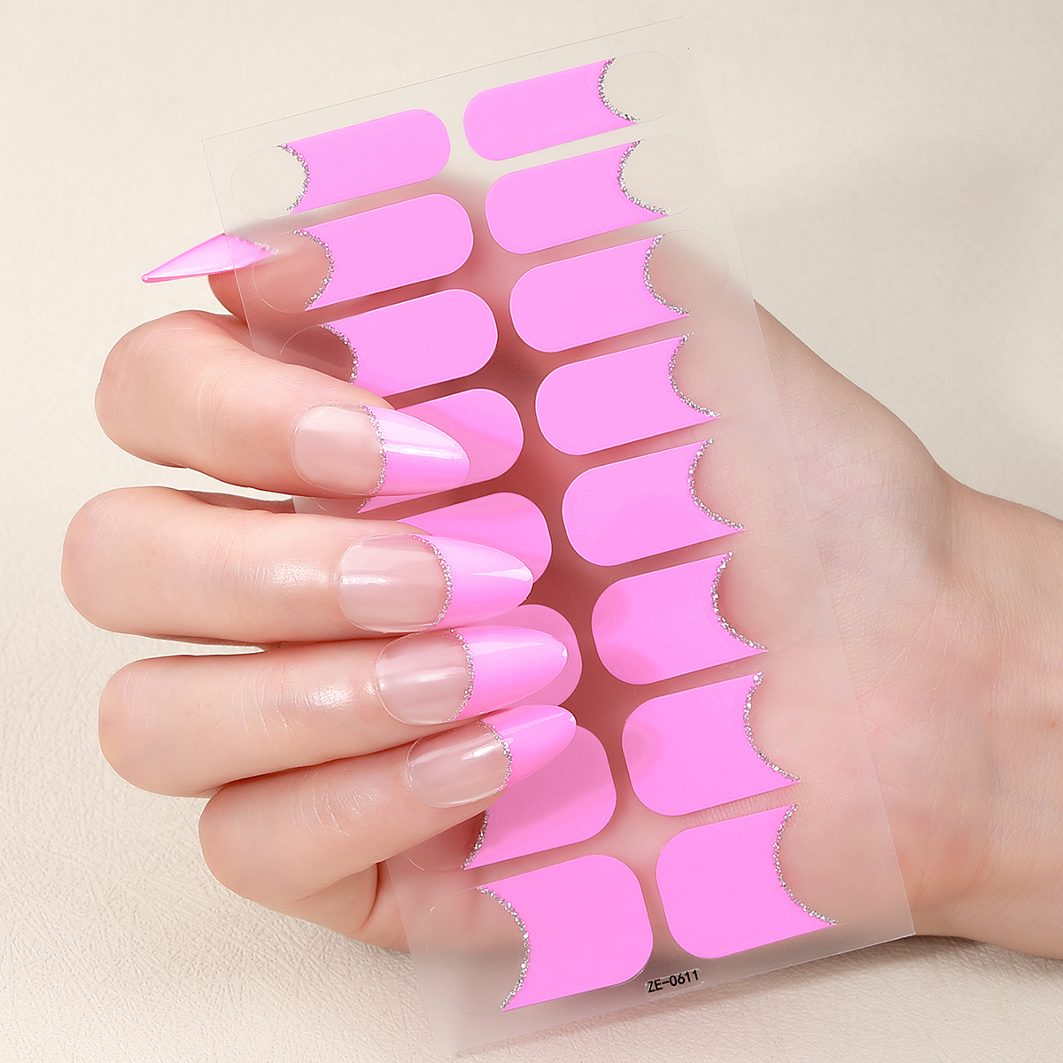 16Tips Full Cover Nail Sticker - огляд і ціна Full Cover Adhesive