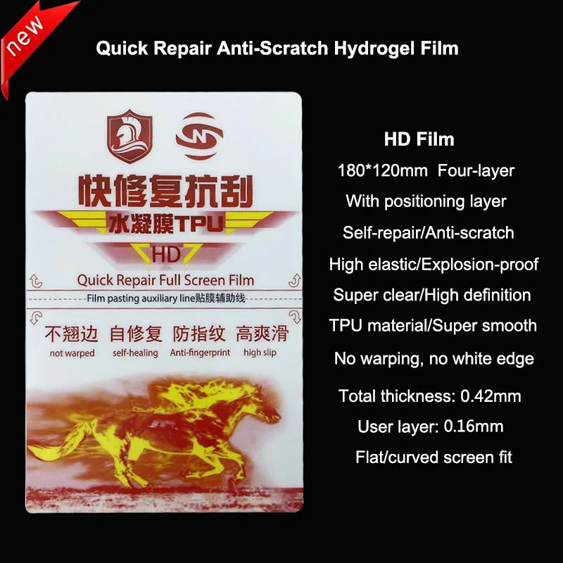 FONLYU 50PCS HD Matte TPU Flex - огляд і ціна Flexible Tpu Film