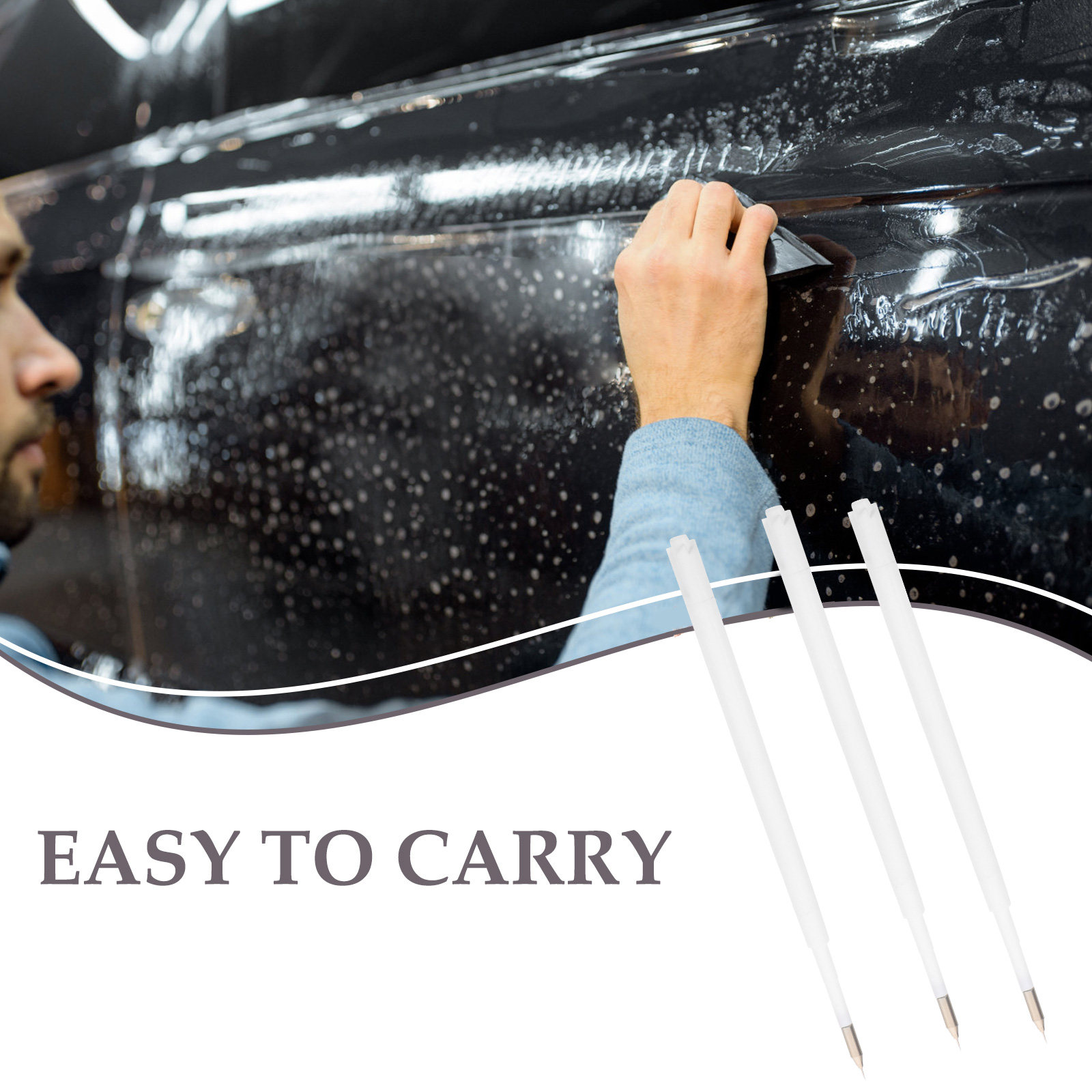4Pcs Car Wrapping Pen Bubble R - огляд і ціна Air Bubble Remover