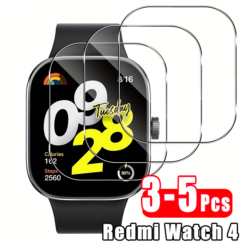 3-5Pcs Premium Tempered Glass  - огляд і ціна Smartwatch Screen Film