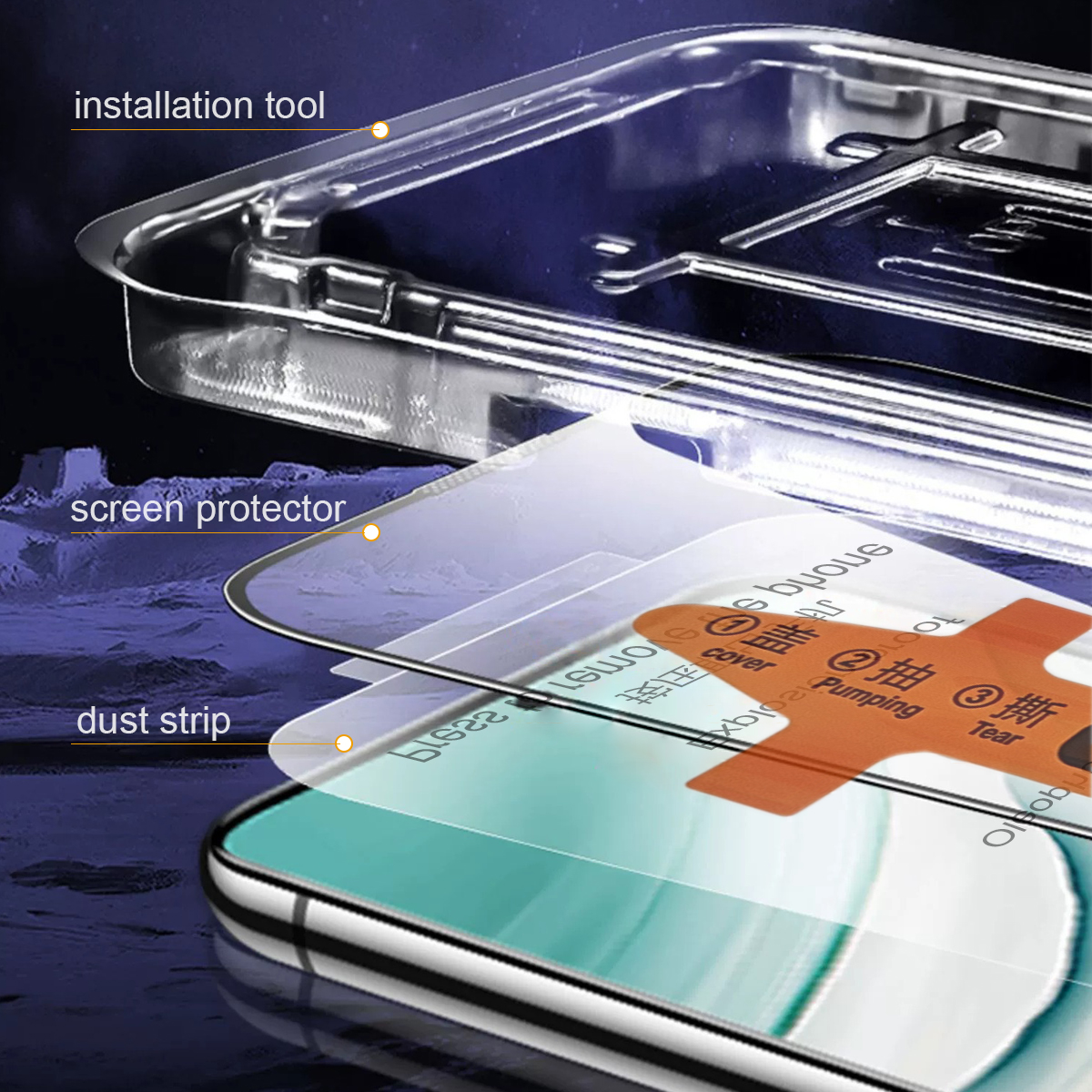 2PCS for Realme GT7 GT7 GT 7 7 - огляд і ціна Screen Alignment Tool