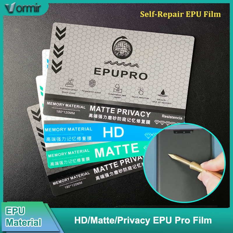 Vormir 50pcs Matte Privacy EPU - огляд і ціна Screen Protector Cutter
