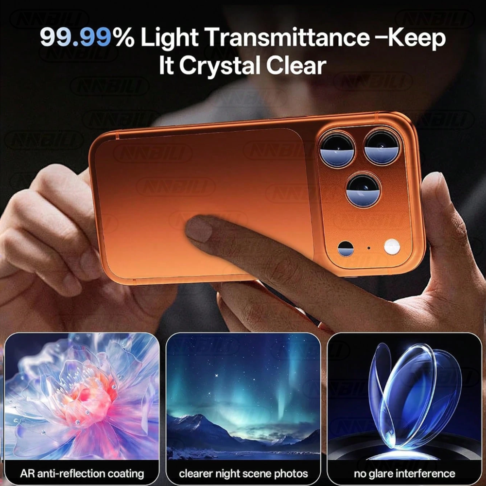 NNBILI 2Pcs For IPhone 17 Pro  - огляд і ціна Tempered Glass Screen 9H