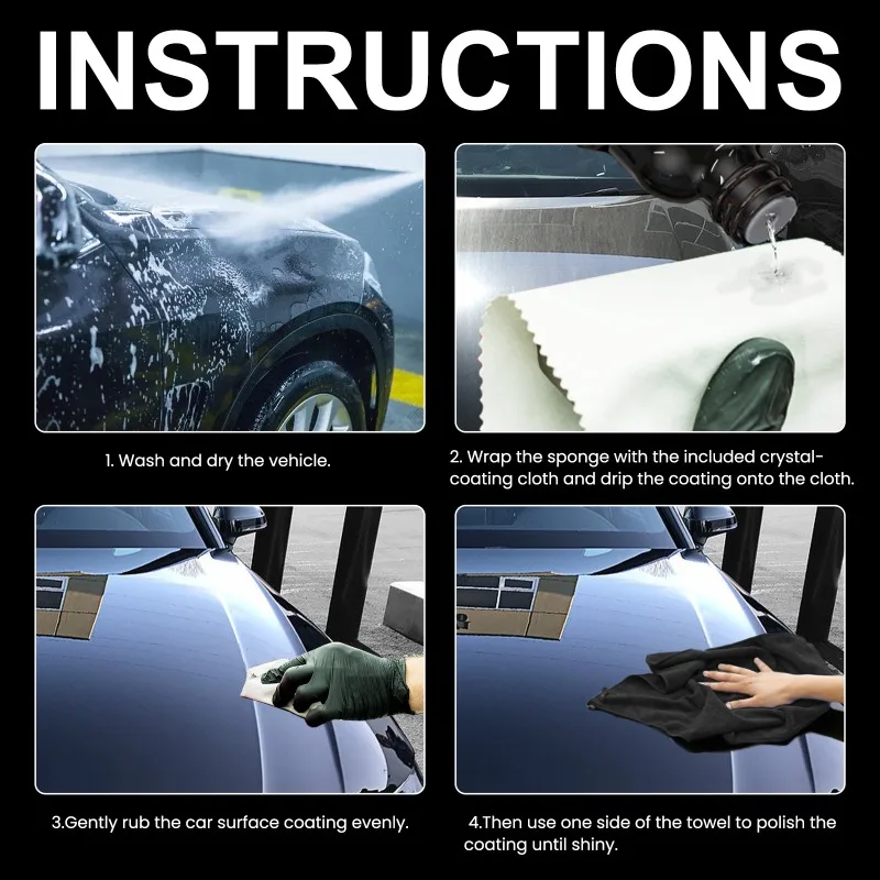 1-5PCS Paint Protection Liquid - огляд і ціна Nano Liquid Coating