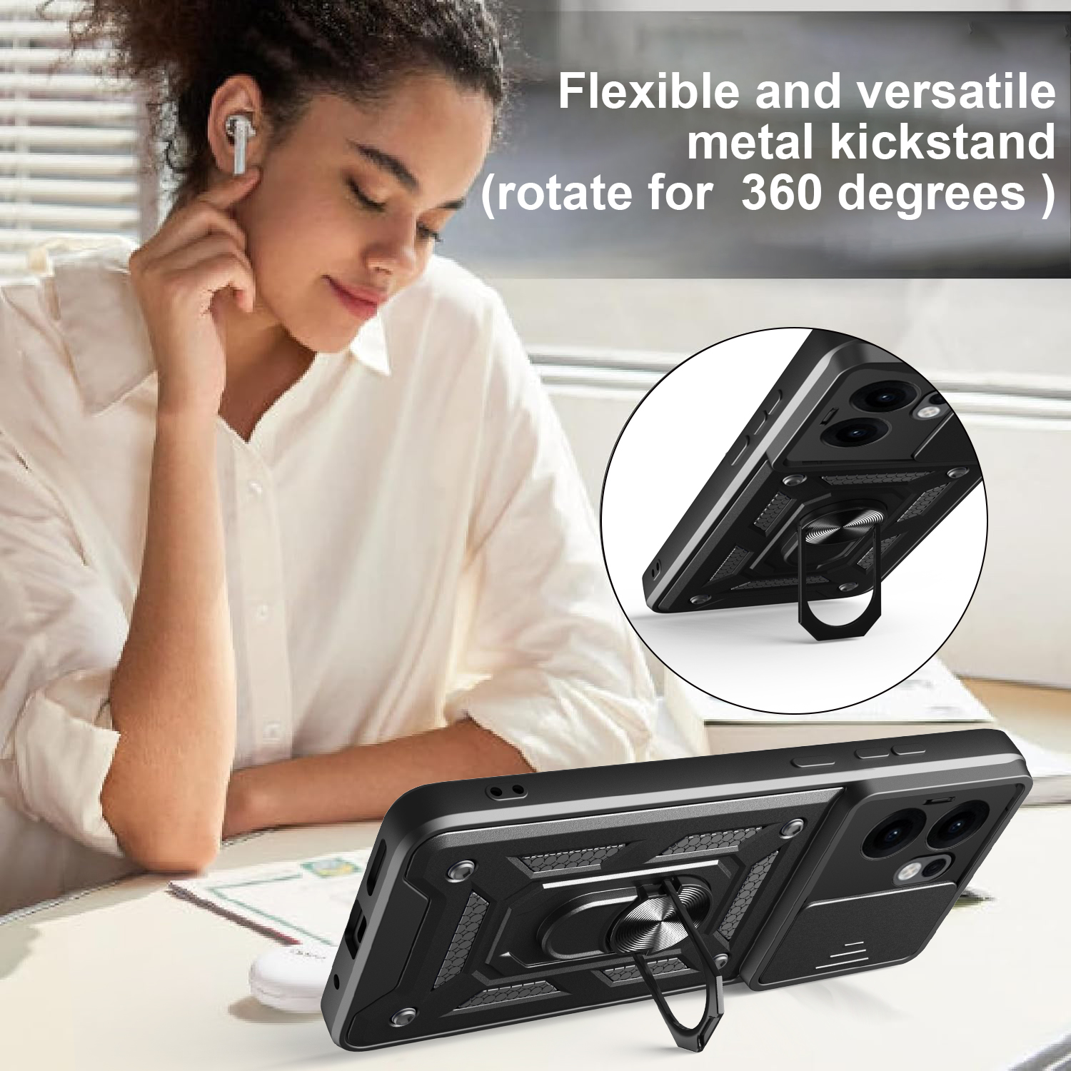 Armor Funda For OPPO Reno 13F  - огляд і ціна Camera Lens Protector