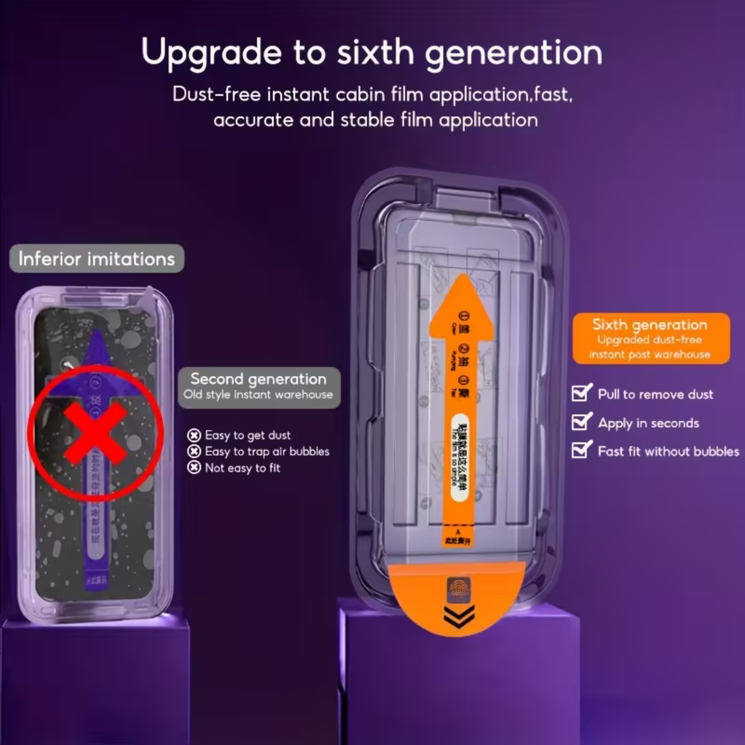 4pcs Privacy Protective Film S - огляд і ціна Screen Alignment Tool
