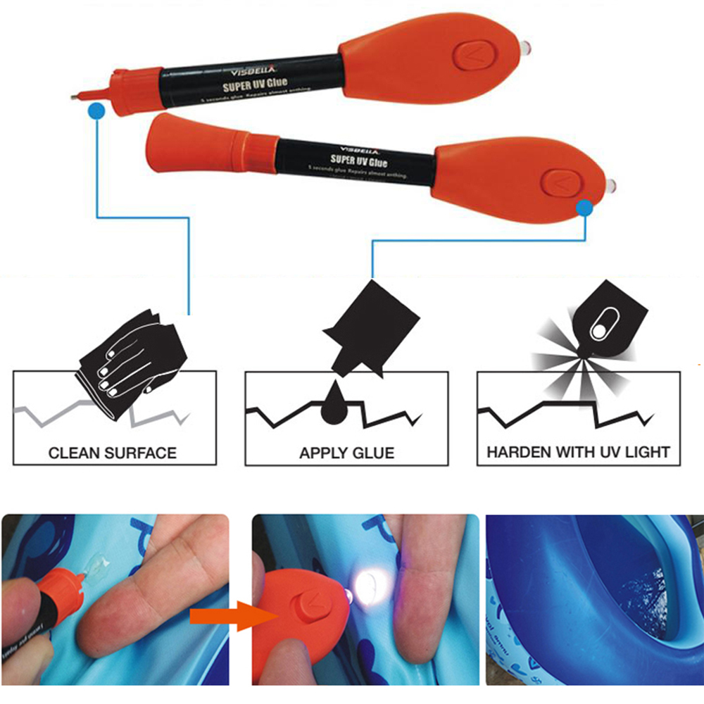 Fix Liquid Glue Metal Plastic  - огляд і ціна Liquid Uv Glue Kit